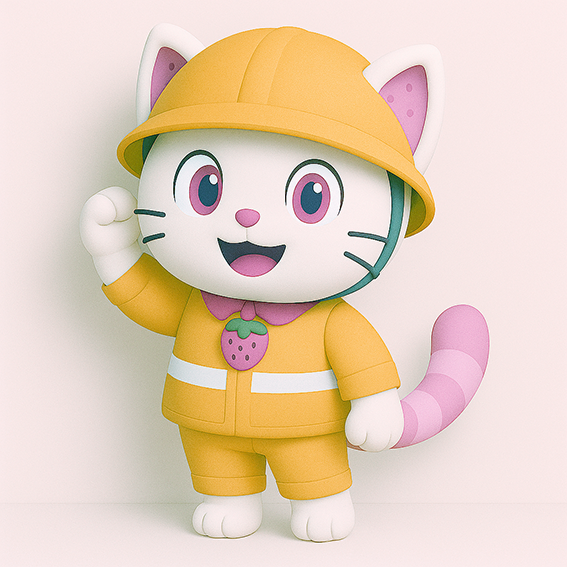 ATSオリジナルキャラクターいちごちゃん